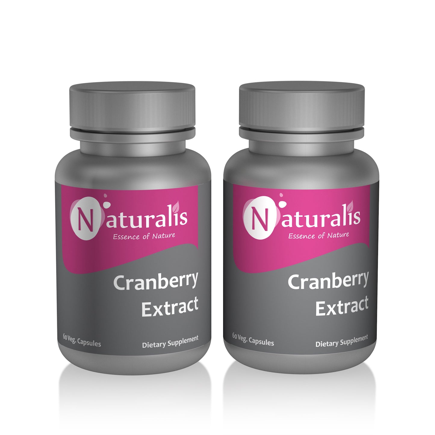 Naturalis Essence of Nature Cranberry extract 400mg (For Immunity antioxidant skincare) – 60 Veg capsules - Naturalis