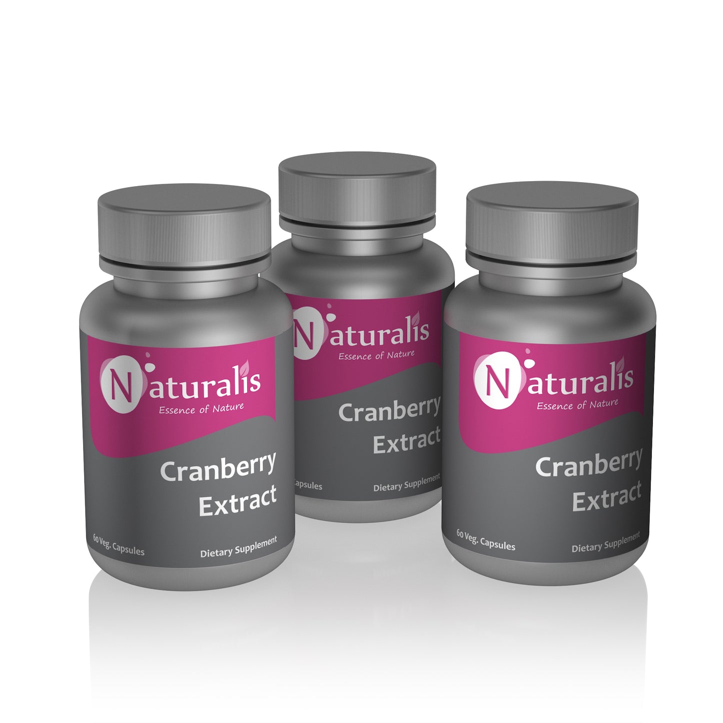 Naturalis Essence of Nature Cranberry extract 400mg (For Immunity antioxidant skincare) – 60 Veg capsules - Naturalis