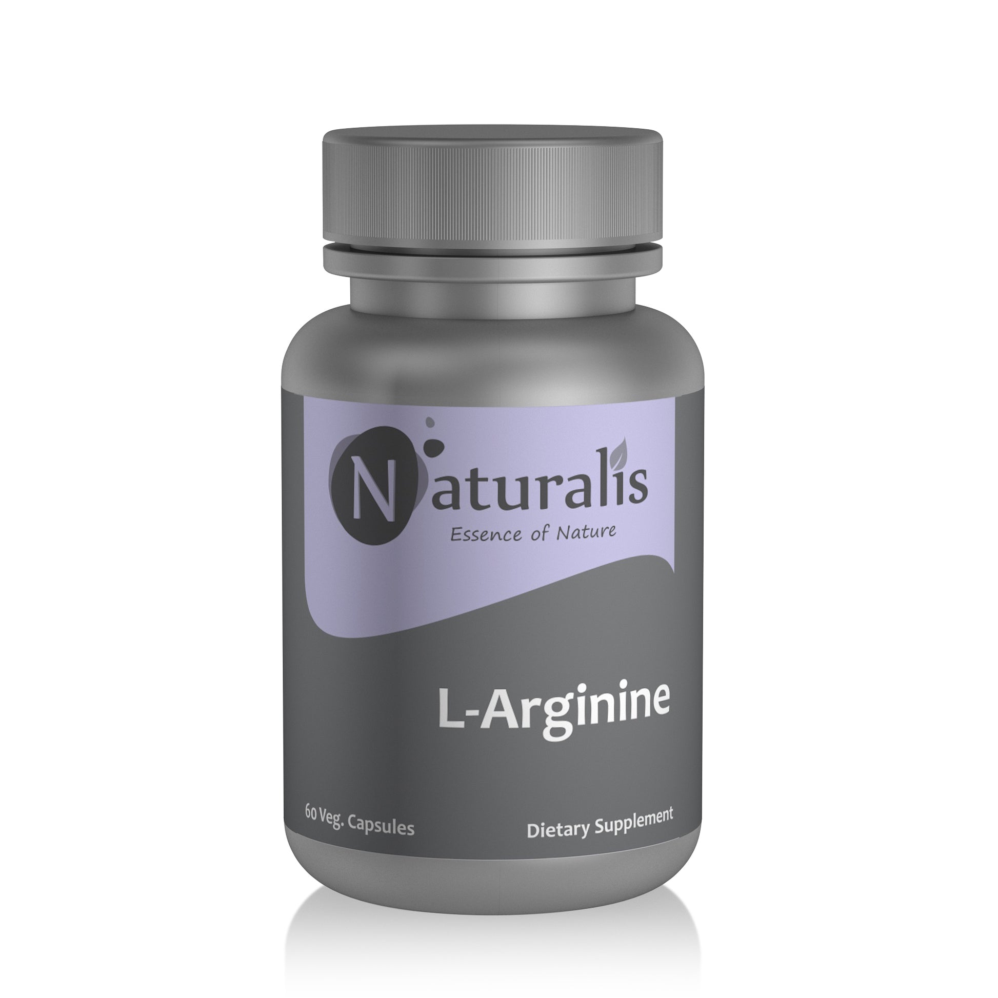 Naturalis Essence of Nature L-Arginine 400 mg (for Muscle-Building, Stamina and Endurance) – 60 Veg capsules - Naturalis