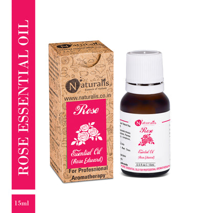 Rose Essential Oil or Rose Otto Essential Oil by Naturalis - Naturalis