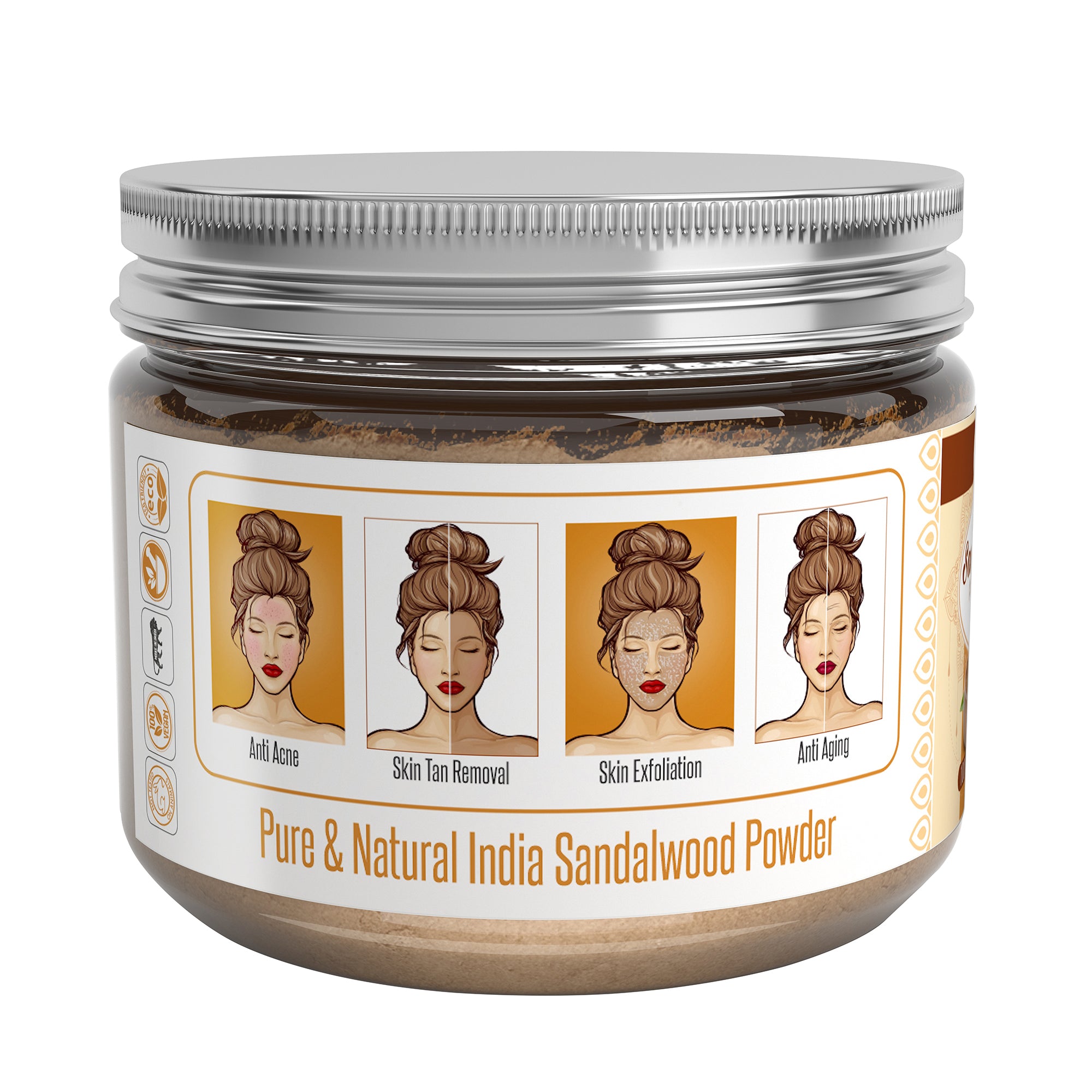 Natural & Pure Sandalwood powder – 50gms - Naturalis