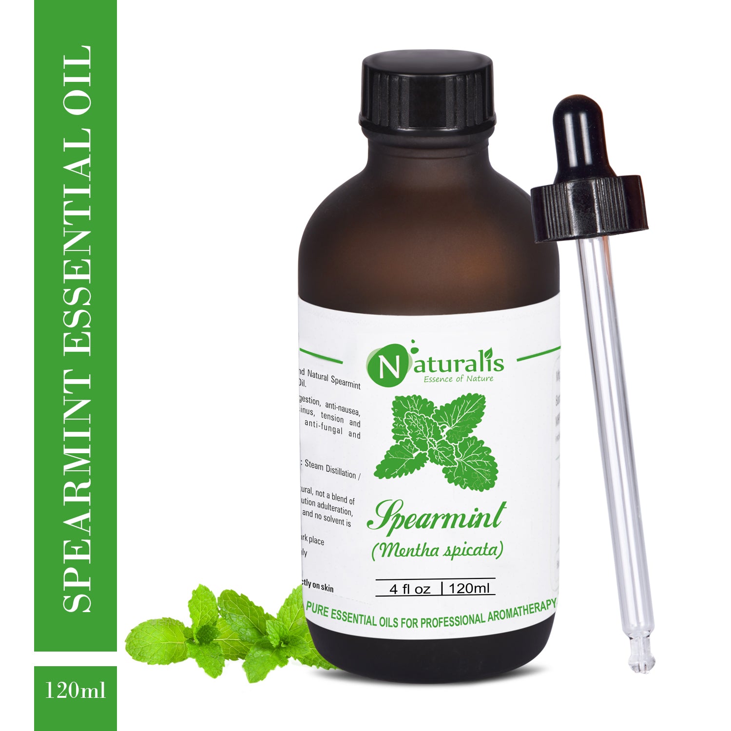 Spearmint Essential Oil by Naturalis - Pure & Natural - Naturalis