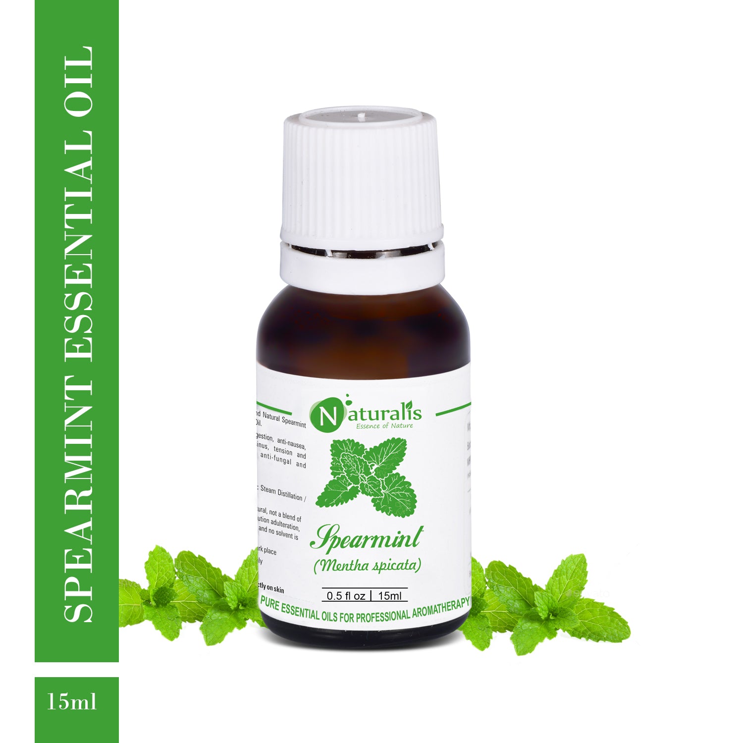 Spearmint Essential Oil by Naturalis - Pure & Natural - Naturalis