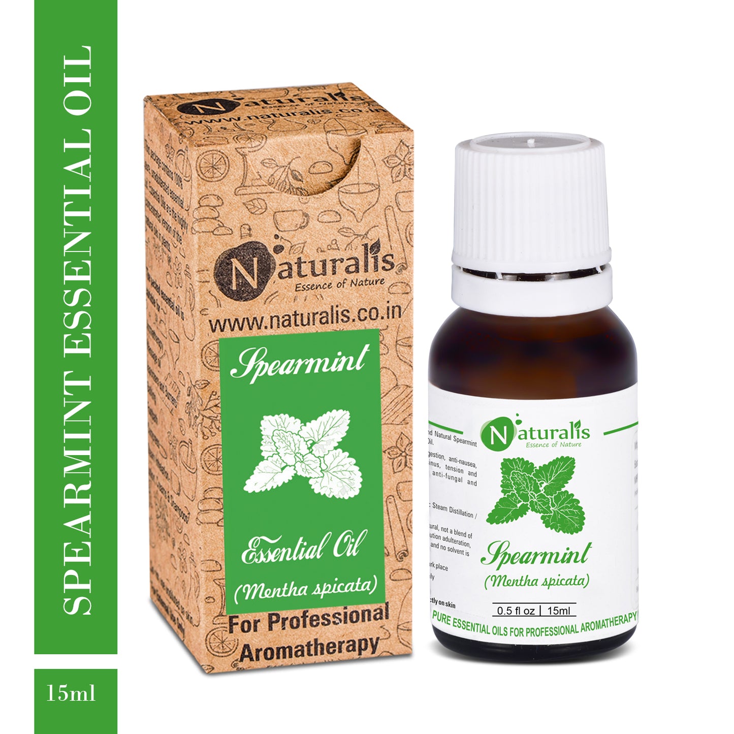 Spearmint Essential Oil by Naturalis - Pure & Natural - Naturalis