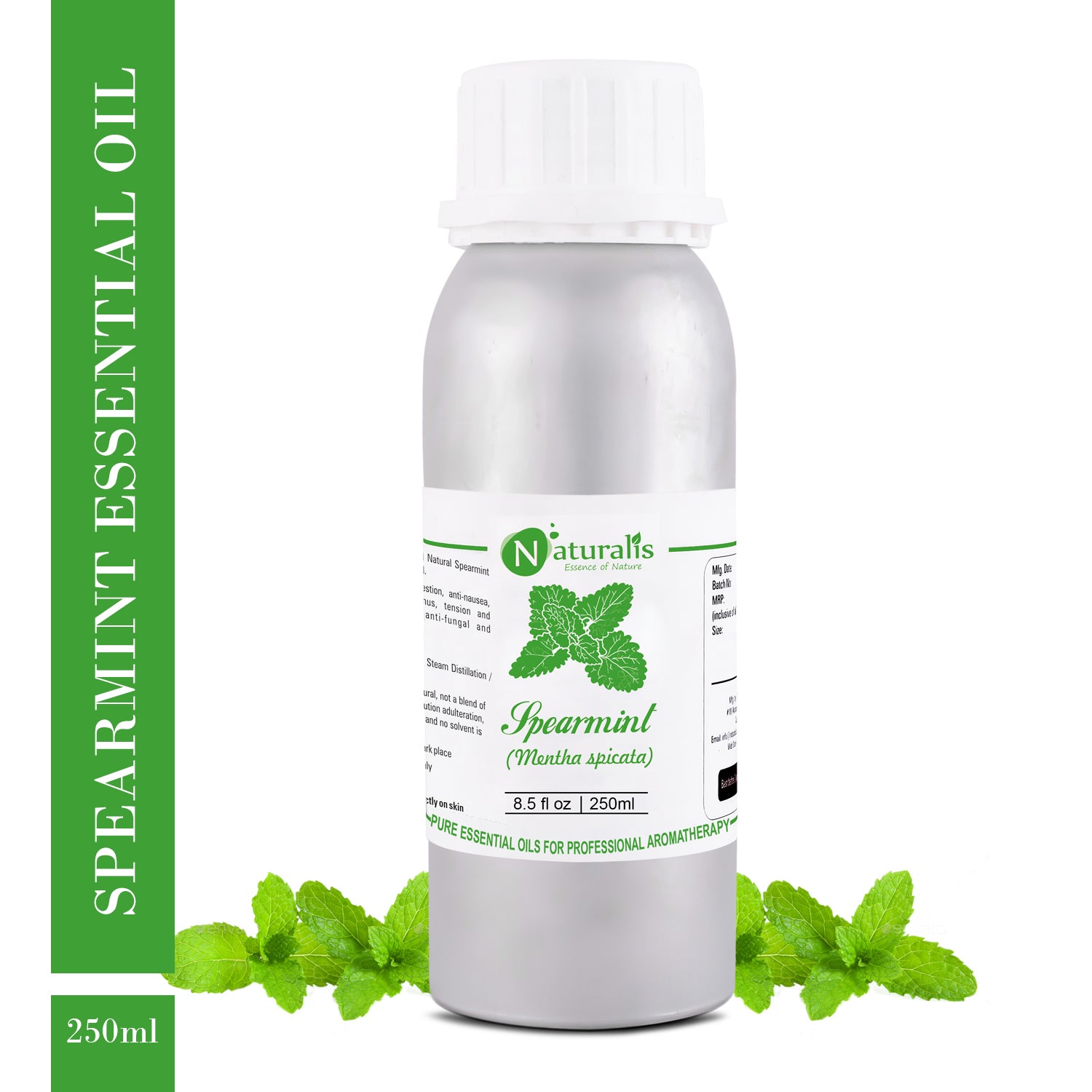 Spearmint Essential Oil by Naturalis - Pure & Natural - Naturalis