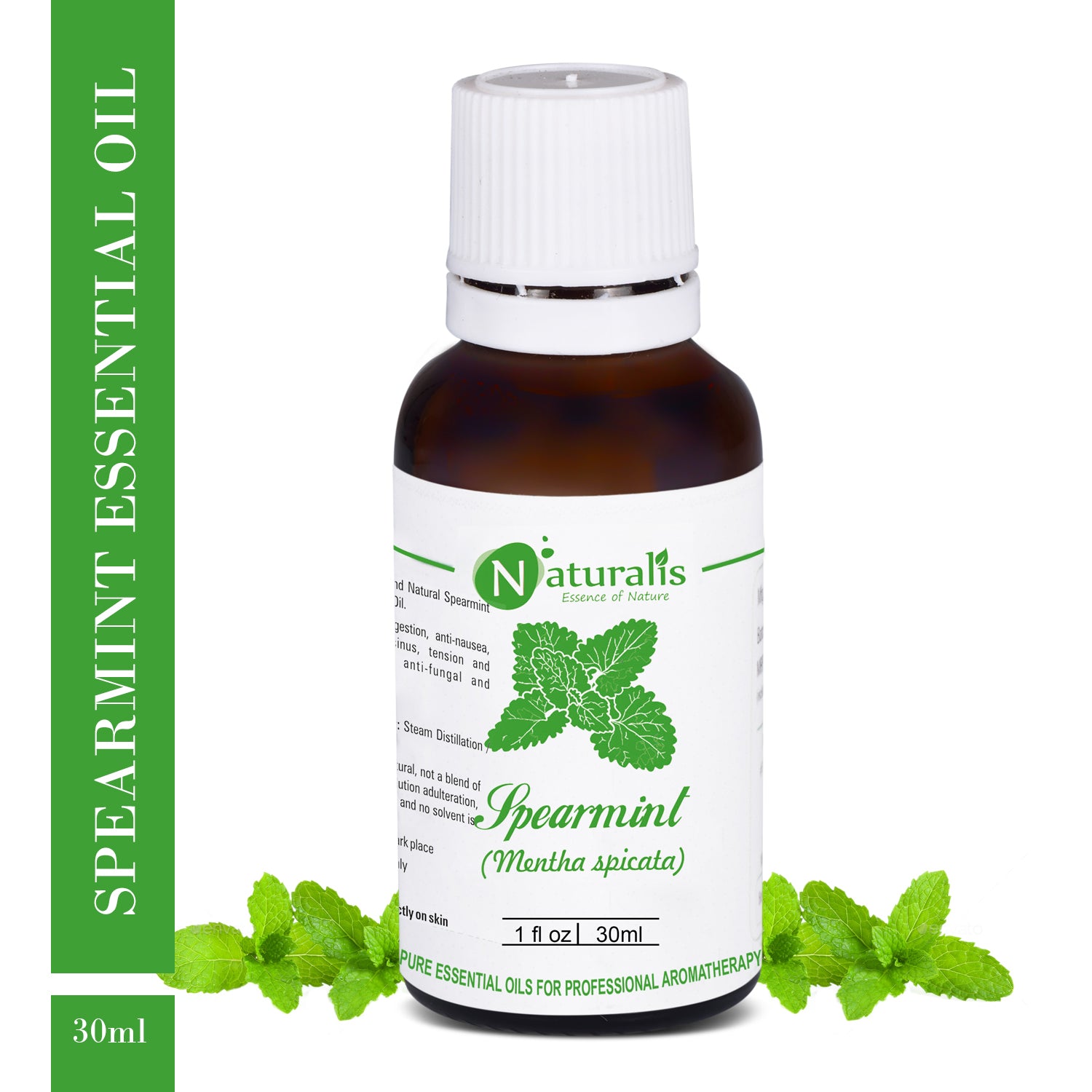 Spearmint Essential Oil by Naturalis - Pure & Natural - Naturalis