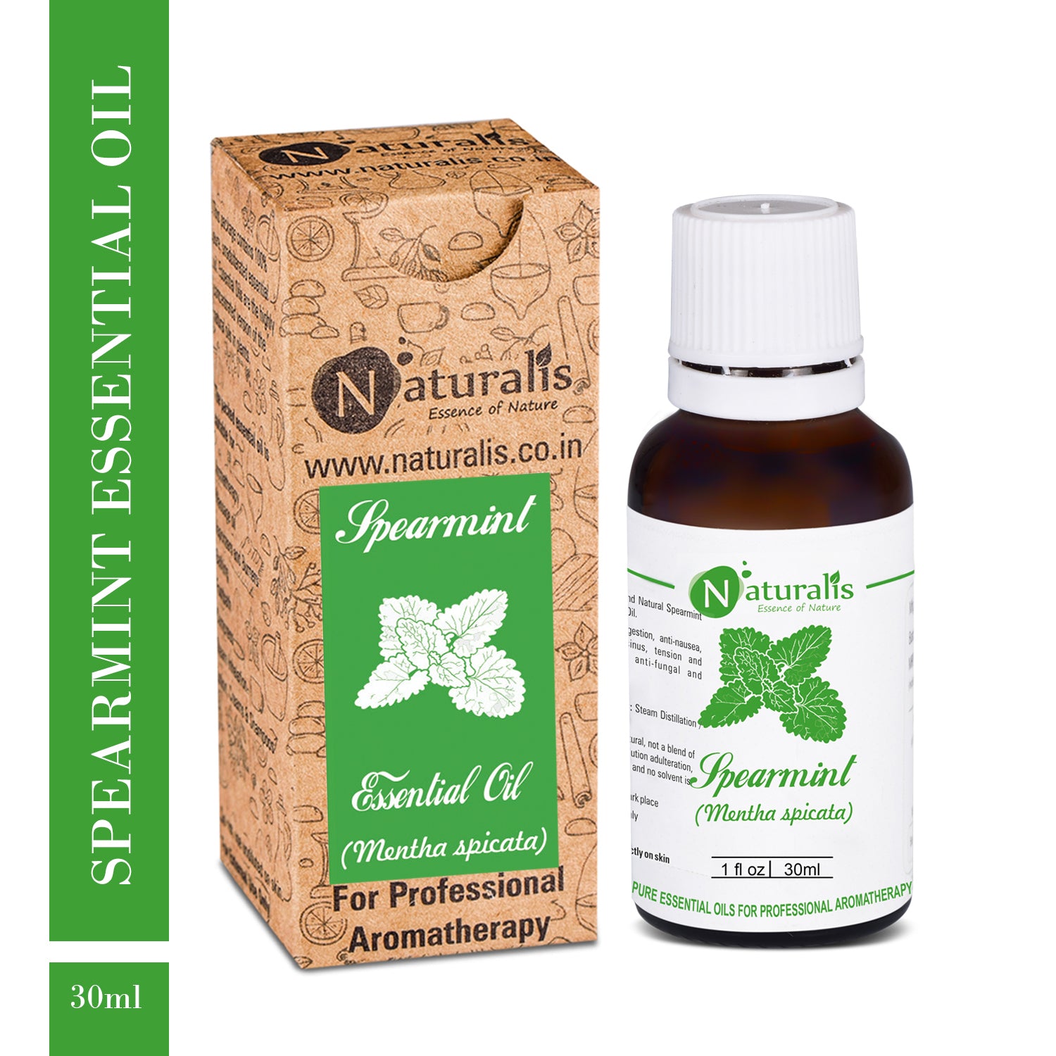 Spearmint Essential Oil by Naturalis - Pure & Natural - Naturalis