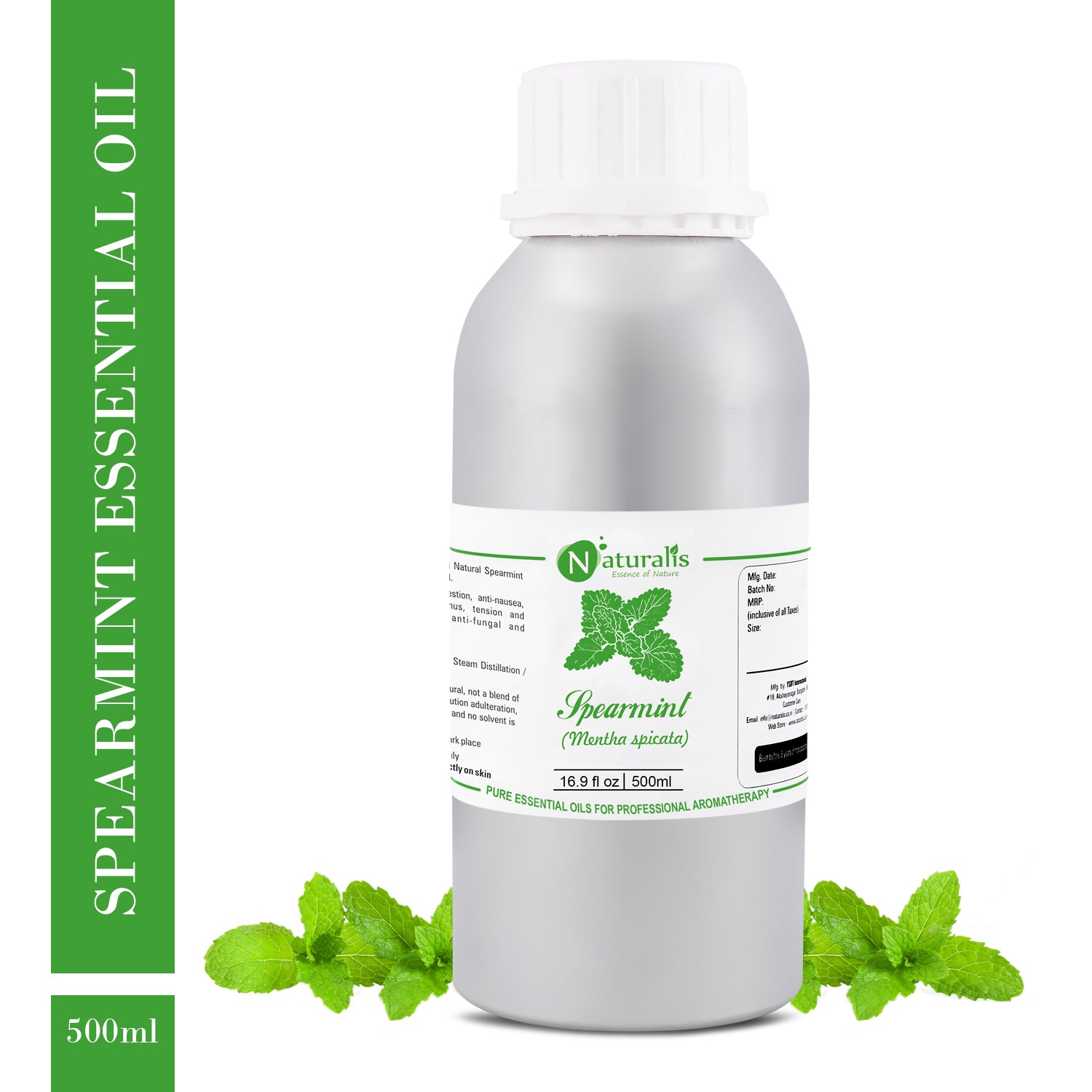 Spearmint Essential Oil by Naturalis - Pure & Natural - Naturalis