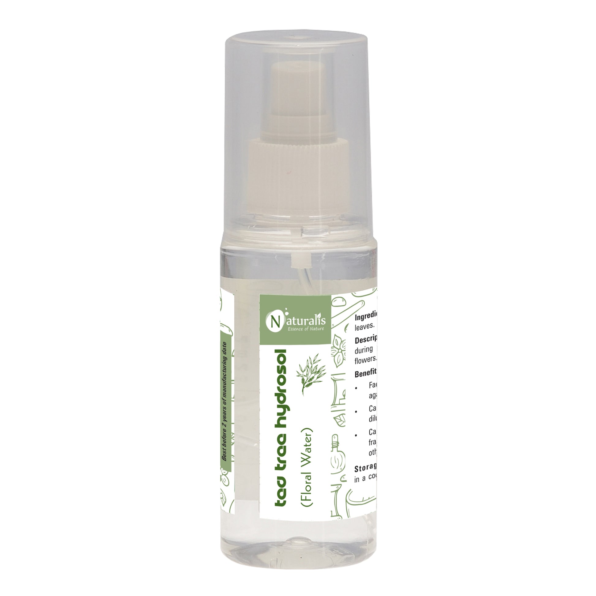 Naturalis Jasmine Water Facial Toner - Anti-Aging, Balances pH, Heals Acne & Age Spots, Soothes Dry Skin Naturally & Boosts Elasticity - Naturalis