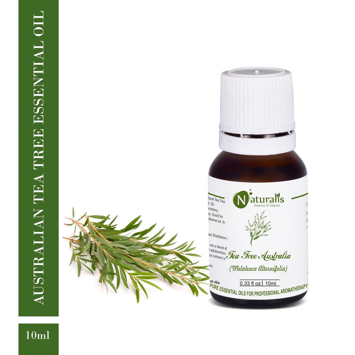 Naturalis Tea Tree Essential Oil - Premium High Grade Pure & Natural - Naturalis
